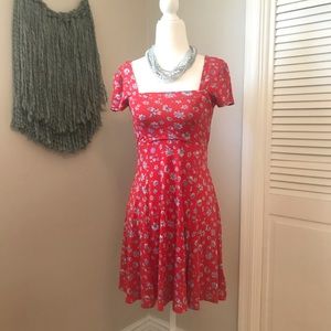 KimchiBlue cotton square neck sundress, size S